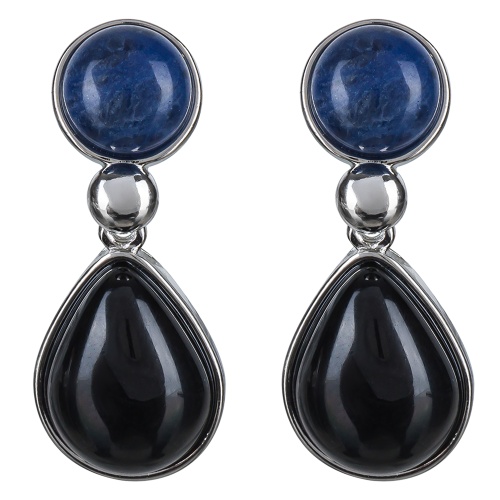 Серьги Possebon Solidat, Agata Preto, A0738.23.4 S фото 3